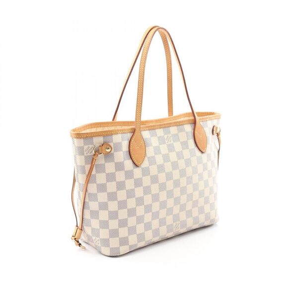 Louis Vuitton Neverfull Damier Azur Tote Bag - Picture 2 of 10